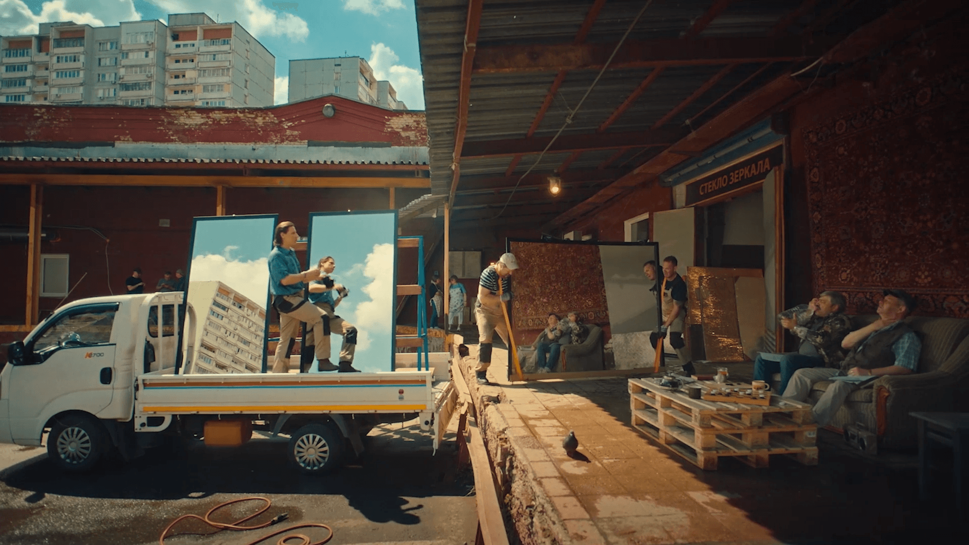 Video background image